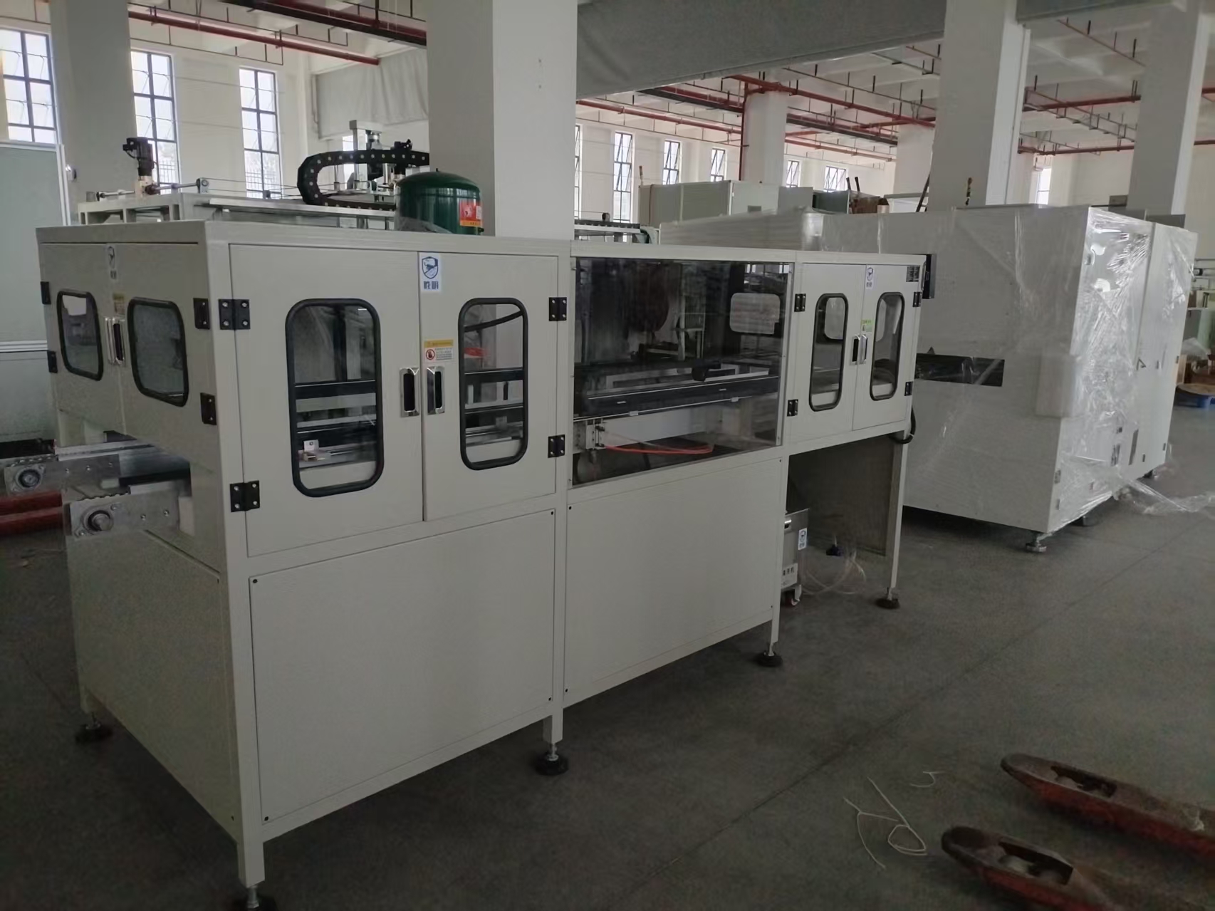 在线全自动接驳干冰清洗PCBA焊点 