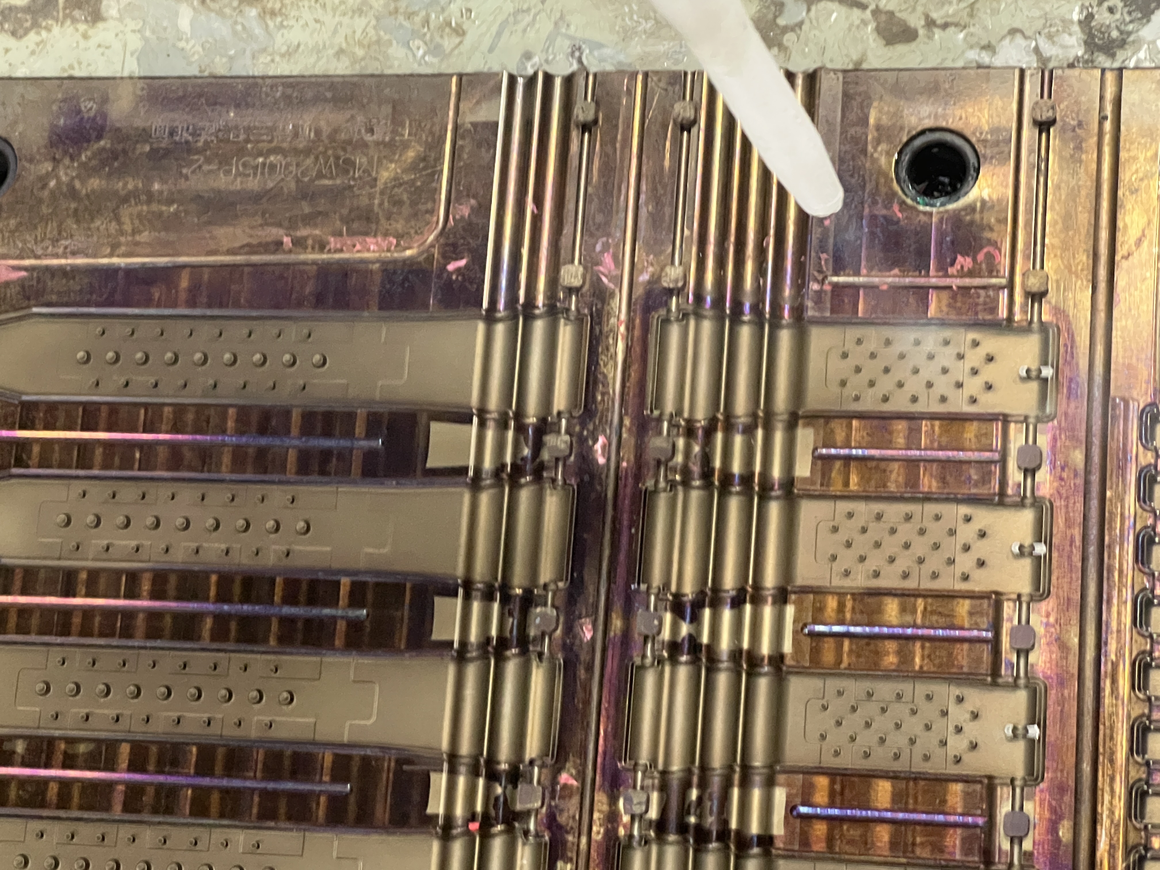 德铖干冰清洗表带模具 