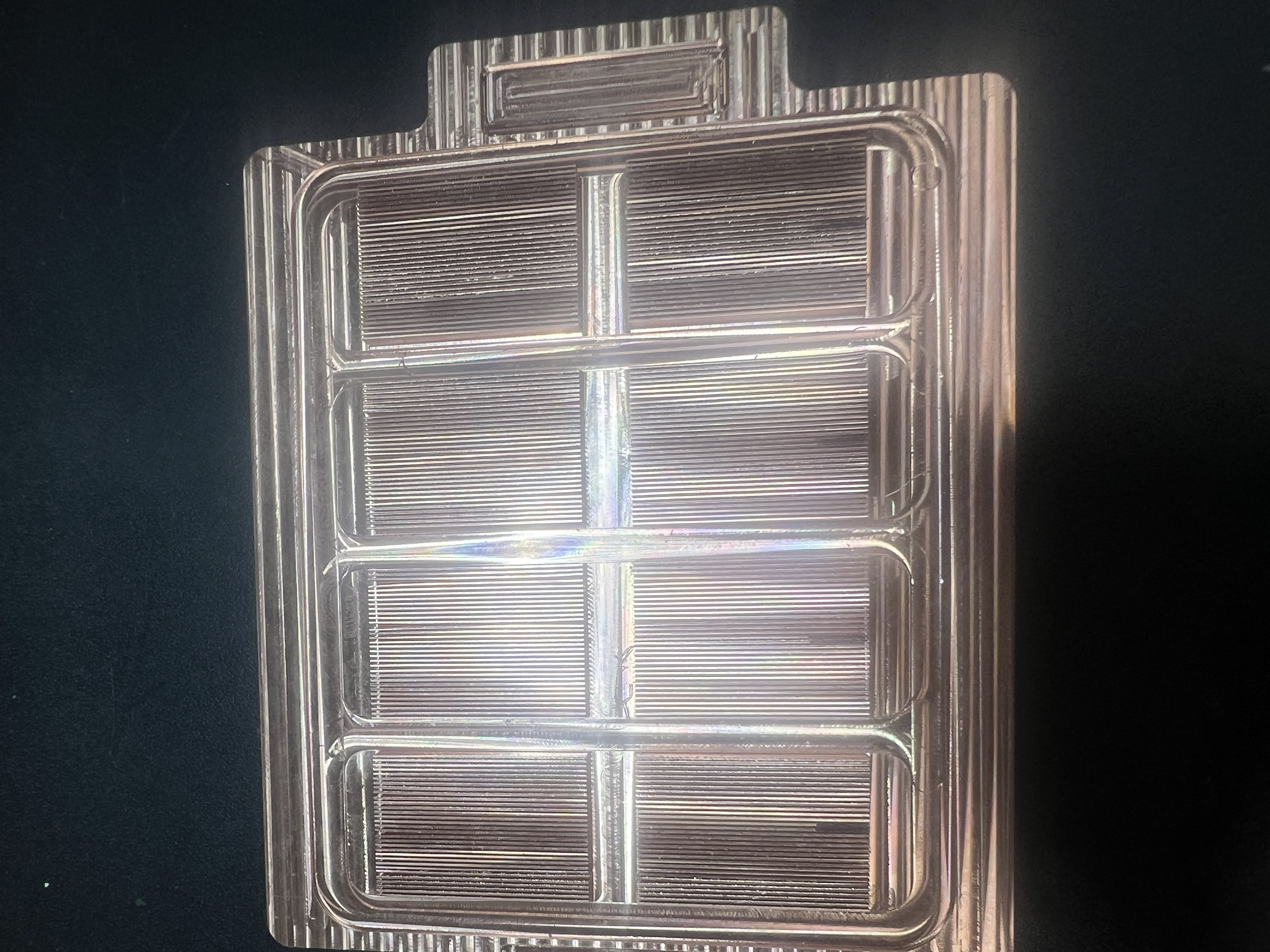 干冰清洗液冷铜铲齿毛刺
